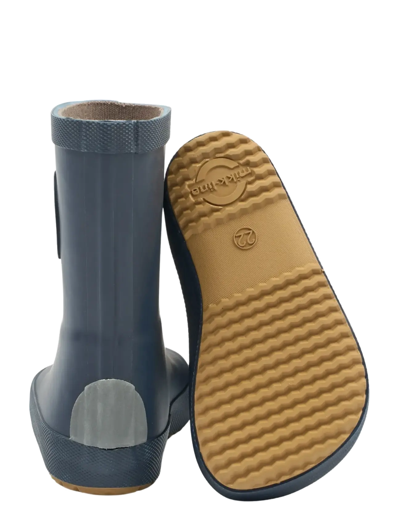 mikk-line - Wellies Solid - Barefoot - unlined rubberboots - blue nights - 2