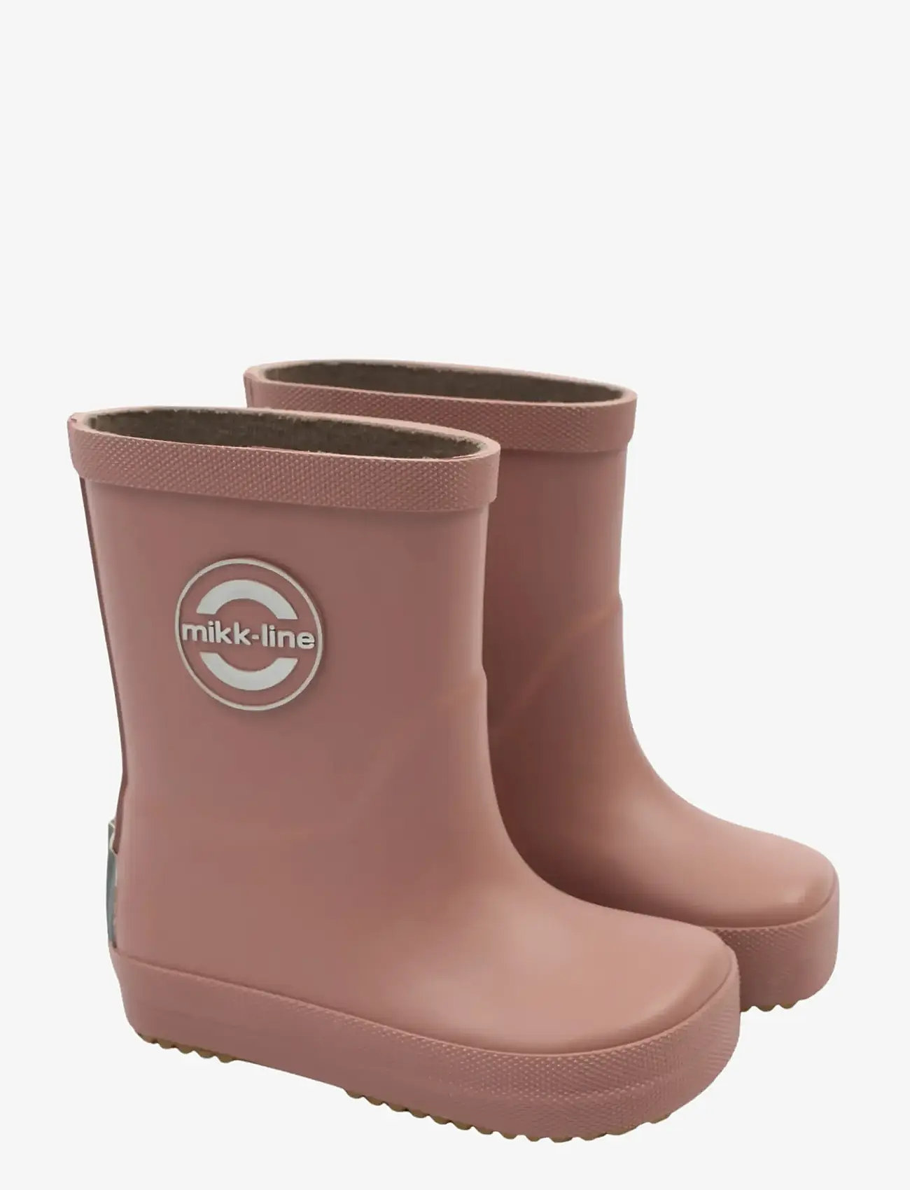 mikk-line - Wellies Solid - Barefoot - ungefütterte gummistiefel - burlwood - 0