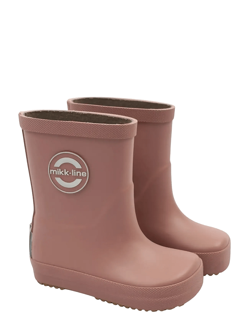 mikk-line - Wellies Solid - Barefoot - ungefütterte gummistiefel - burlwood - 0