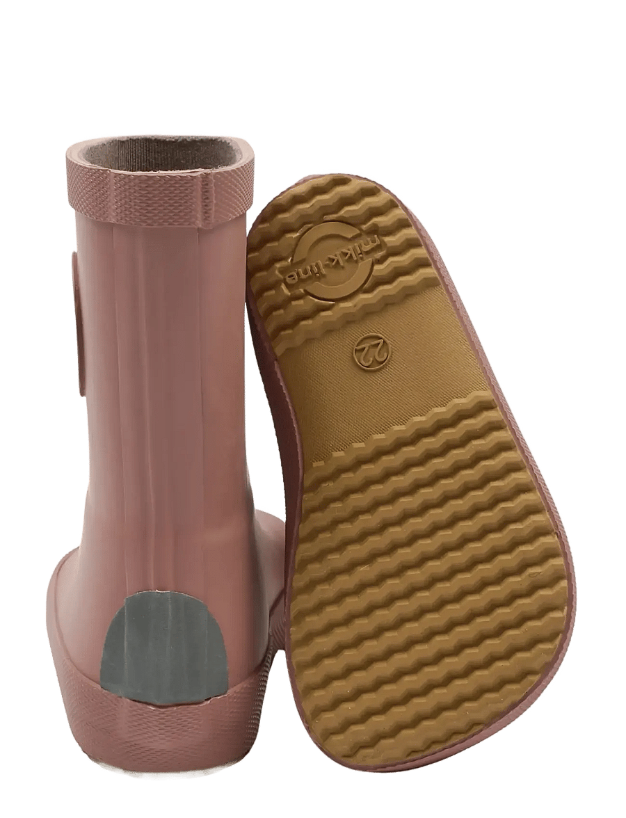 mikk-line - Wellies Solid - Barefoot - voodrita kummikud - burlwood - 2