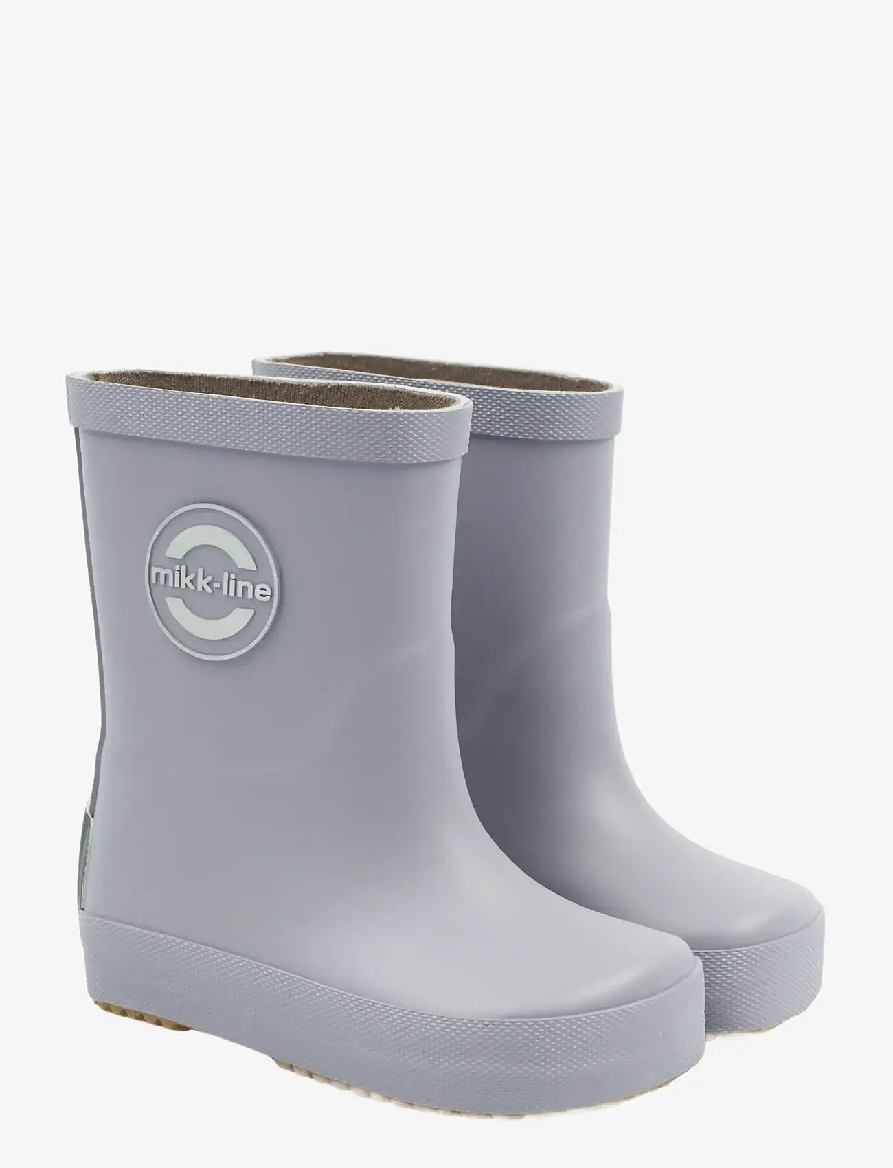 mikk-line - Wellies Solid - Barefoot - ungefütterte gummistiefel - lavender gray - 0