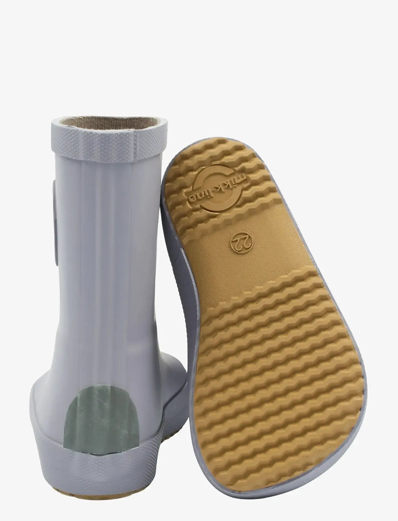 mikk-line - Wellies Solid - Barefoot - ungefütterte gummistiefel - lavender gray - 2