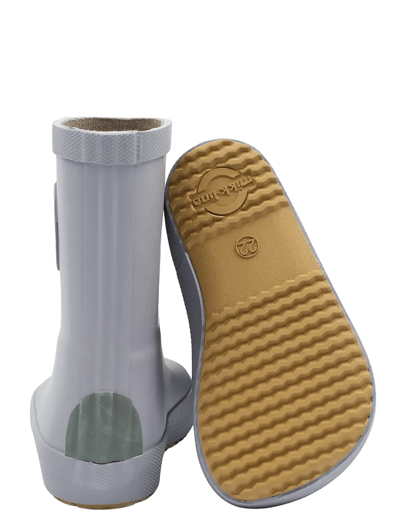 mikk-line - Wellies Solid - Barefoot - ungefütterte gummistiefel - lavender gray - 2