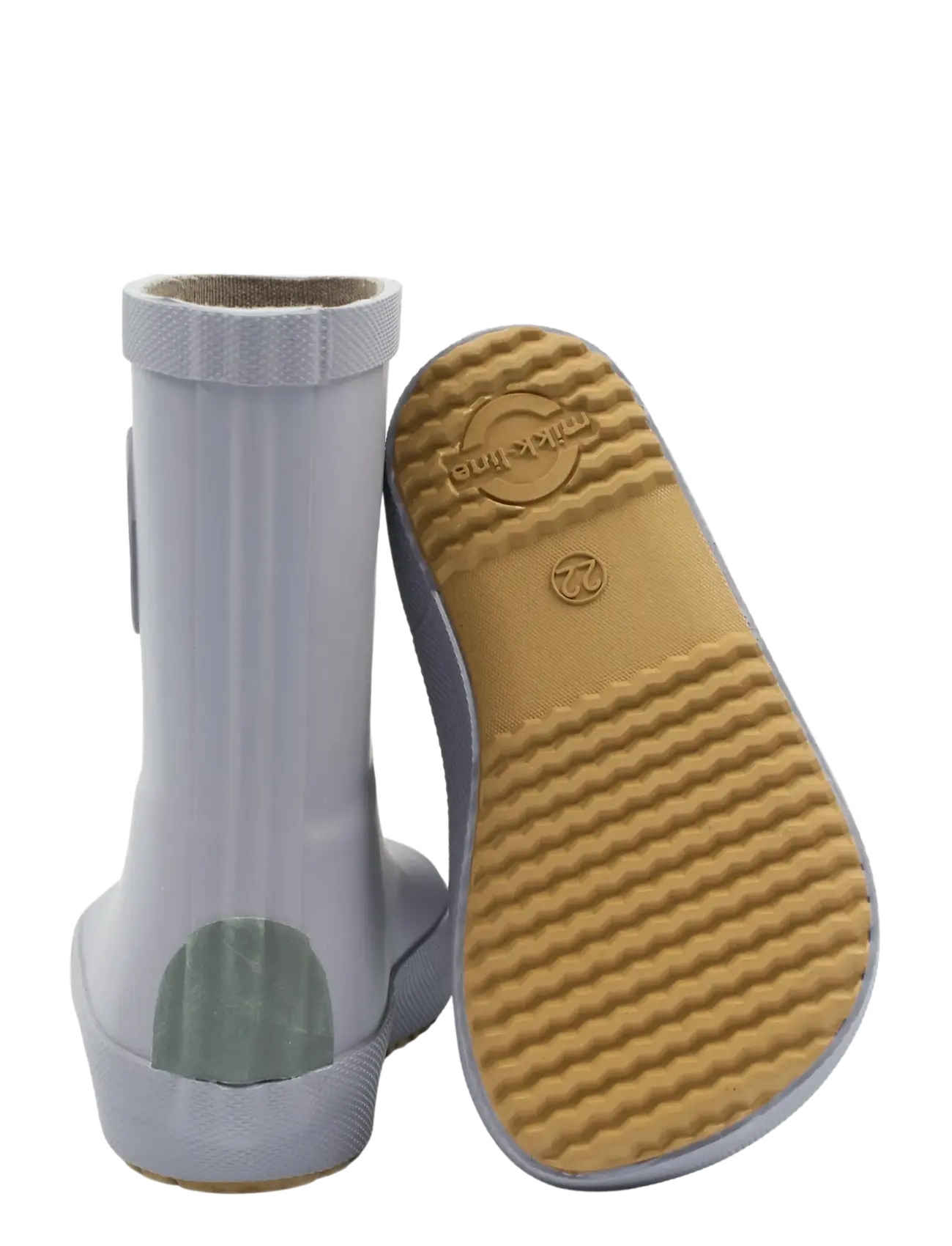 mikk-line - Wellies Solid - Barefoot - voodrita kummikud - lavender gray - 2