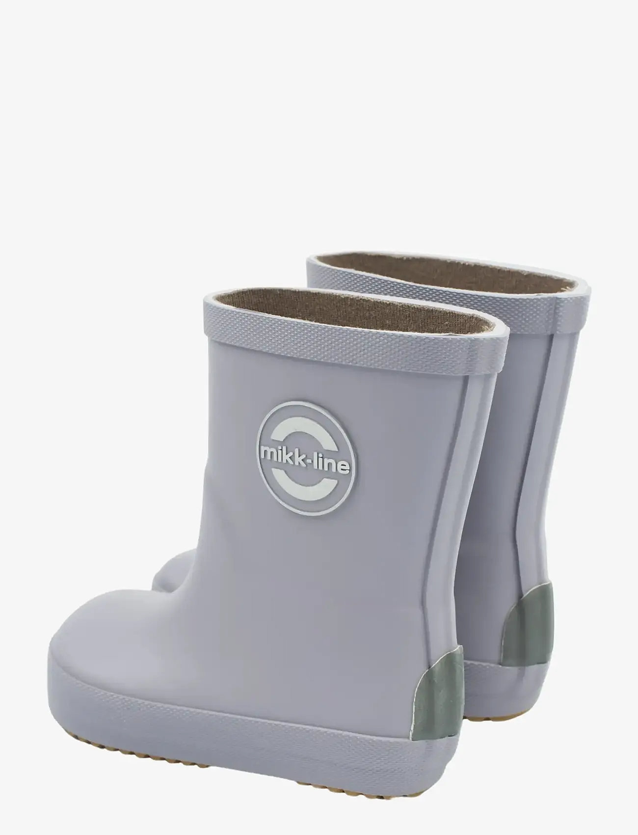 mikk-line - Wellies Solid - Barefoot - ungefütterte gummistiefel - lavender gray - 3