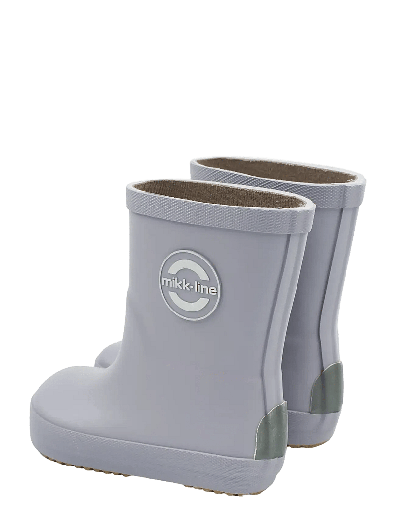 mikk-line - Wellies Solid - Barefoot - ungefütterte gummistiefel - lavender gray - 3