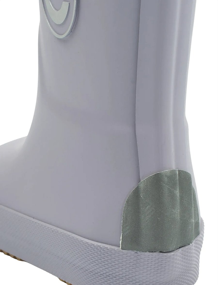 mikk-line - Wellies Solid - Barefoot - ofodrade gummistövlar - lavender gray - 5