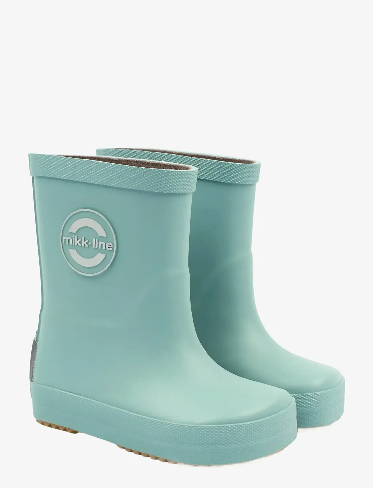 mikk-line - Wellies Solid - Barefoot - ungefütterte gummistiefel - stone blue - 0