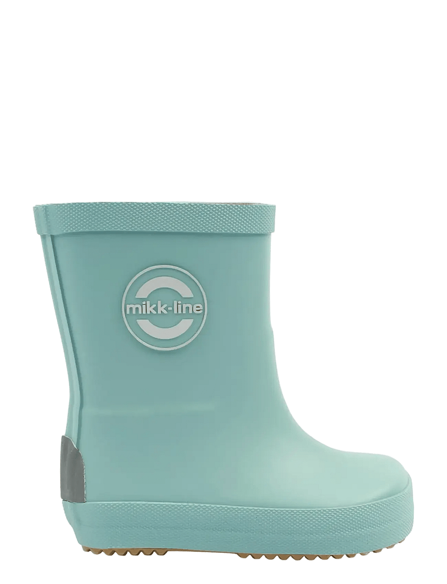 mikk-line - Wellies Solid - Barefoot - ofodrade gummistövlar - stone blue - 1