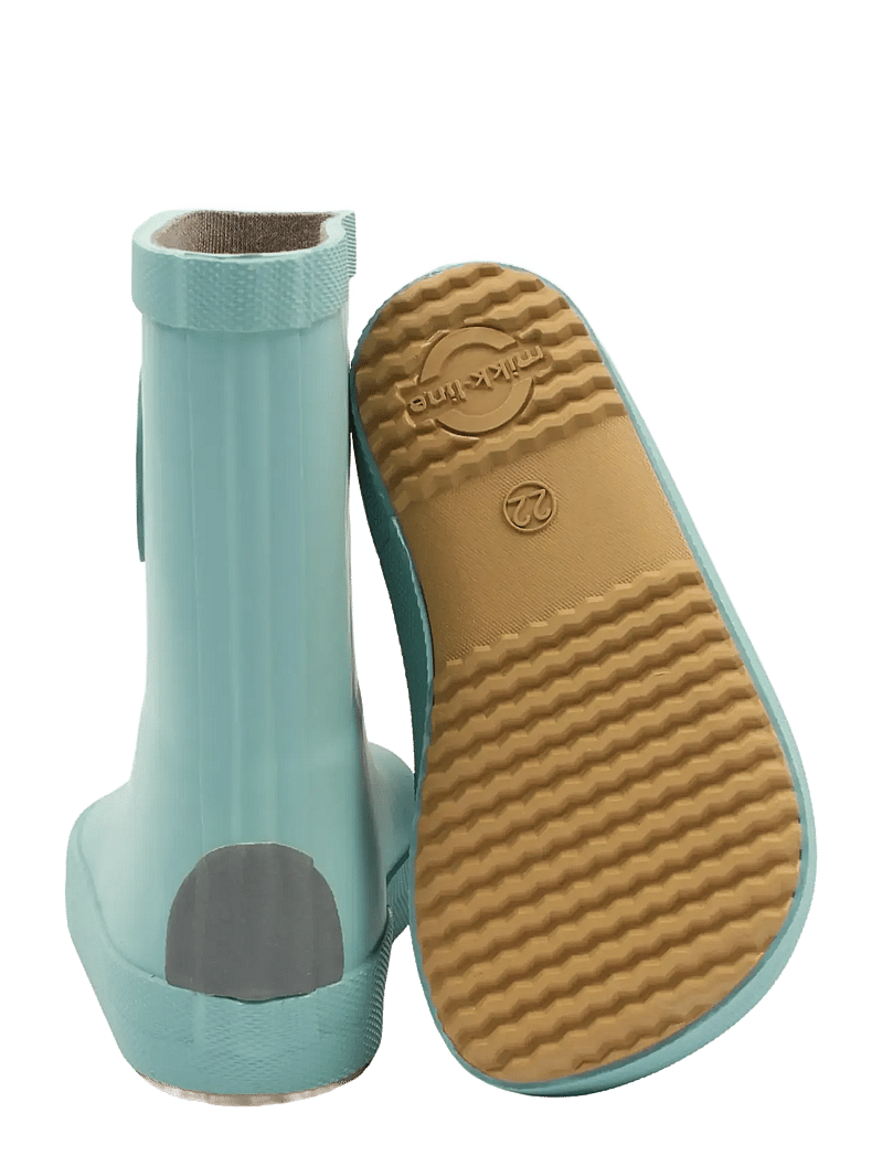 mikk-line - Wellies Solid - Barefoot - voodrita kummikud - stone blue - 2