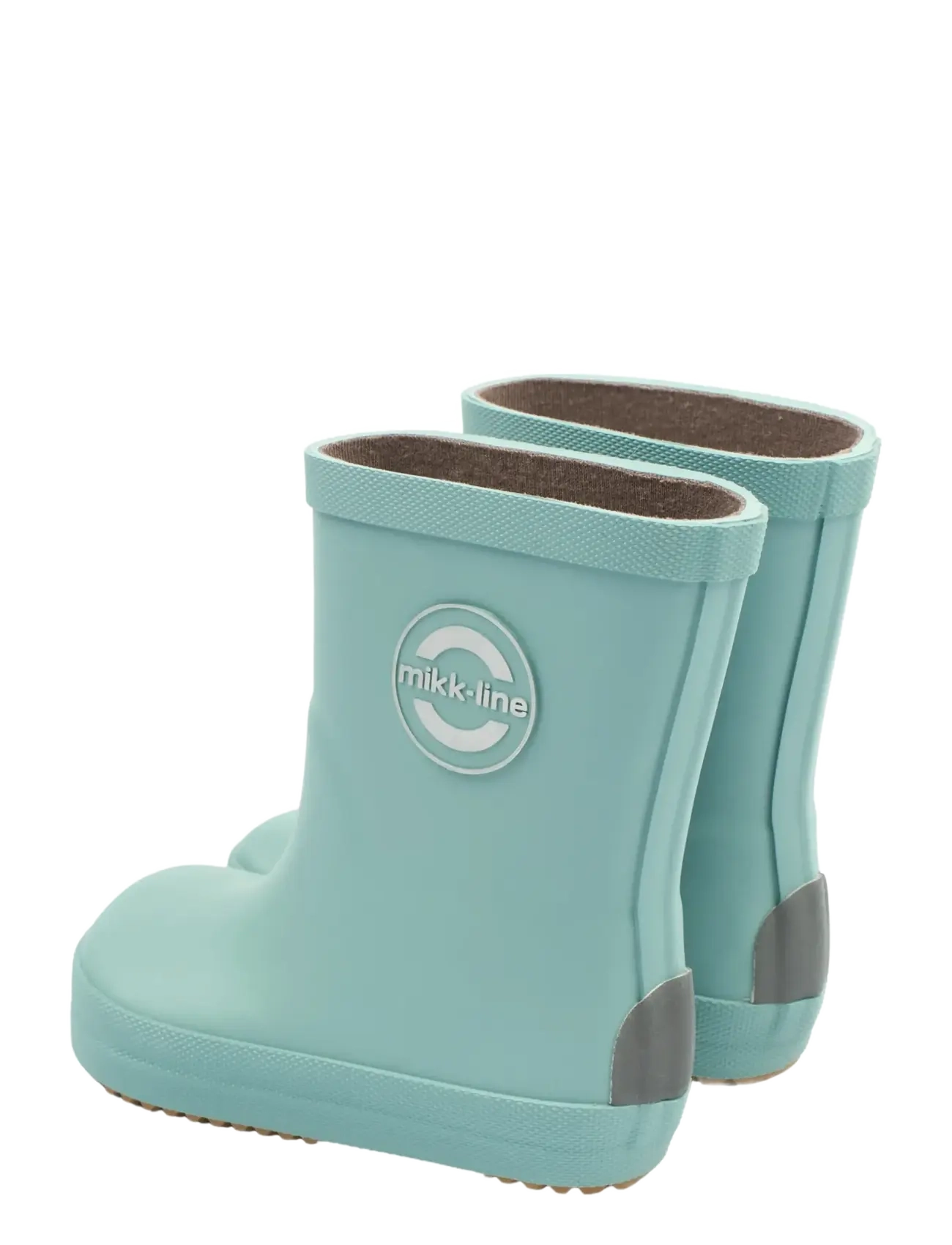 mikk-line - Wellies Solid - Barefoot - unlined rubberboots - stone blue - 3