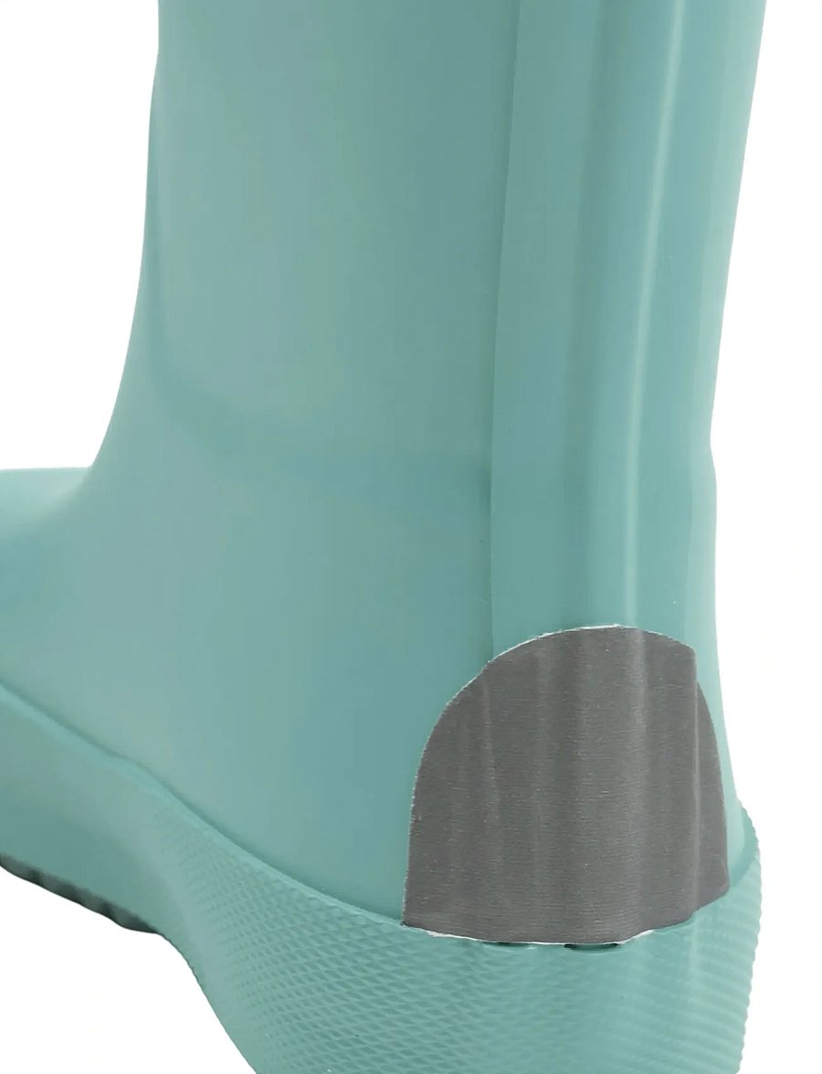 mikk-line - Wellies Solid - Barefoot - ofodrade gummistövlar - stone blue - 5