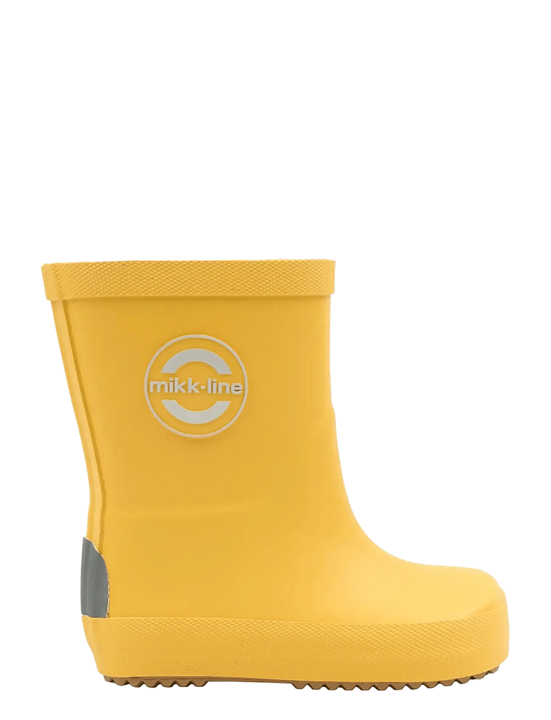 mikk-line - Wellies Solid - Barefoot - ungefütterte gummistiefel - sunflower - 1