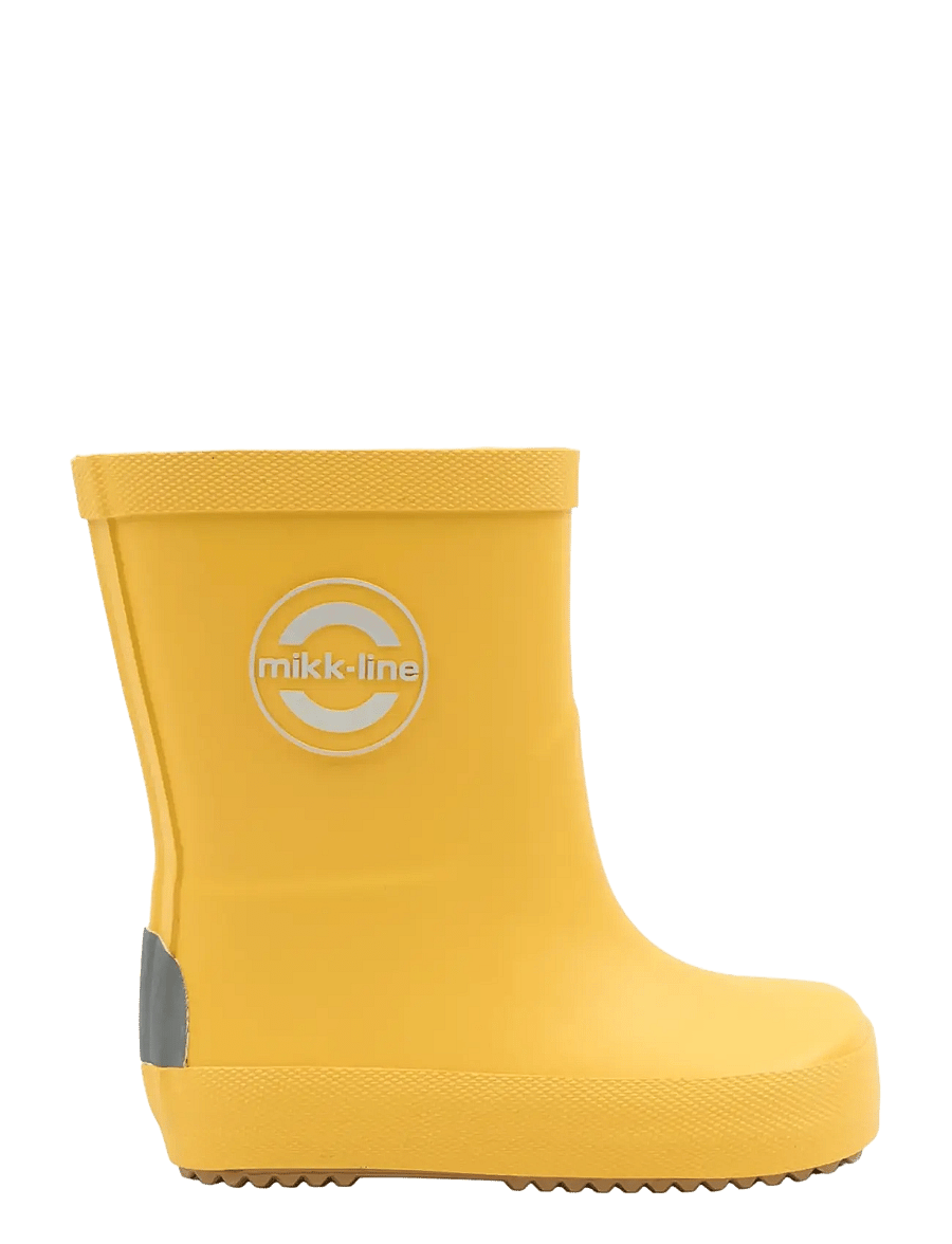 mikk-line - Wellies Solid - Barefoot - ofodrade gummistövlar - sunflower - 1