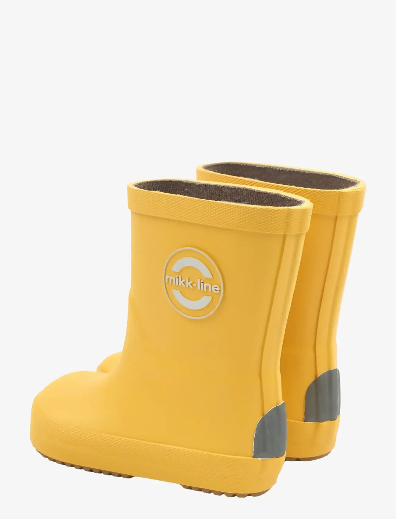 mikk-line - Wellies Solid - Barefoot - unlined rubberboots - sunflower - 3