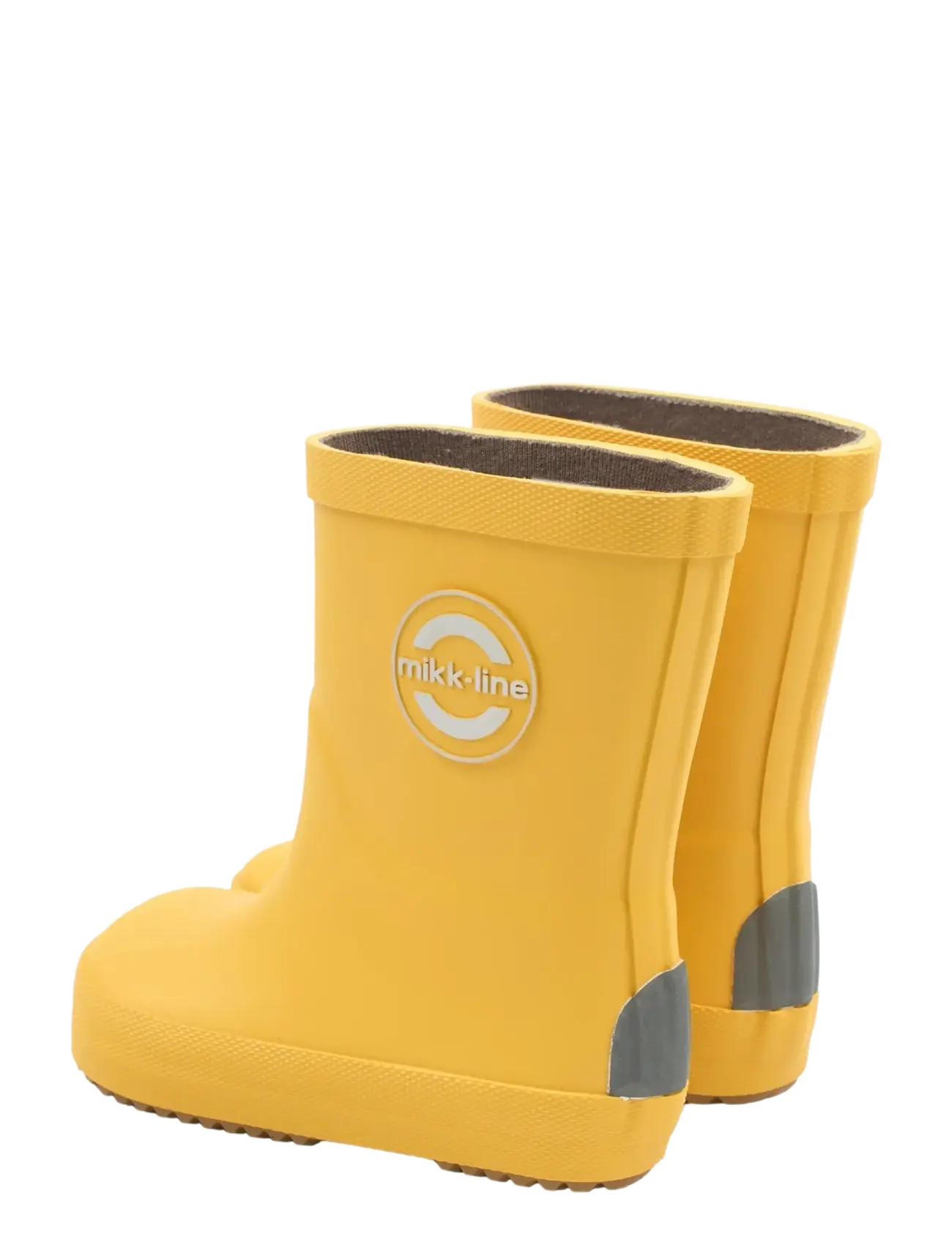 mikk-line - Wellies Solid - Barefoot - unlined rubberboots - sunflower - 3