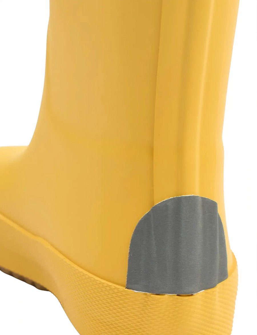 mikk-line - Wellies Solid - Barefoot - ofodrade gummistövlar - sunflower - 5
