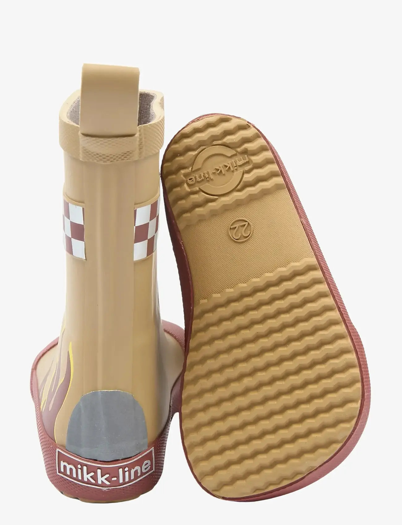 mikk-line - Wellies Firefighter - Barefoot - voodrita kummikud - kelp - 3