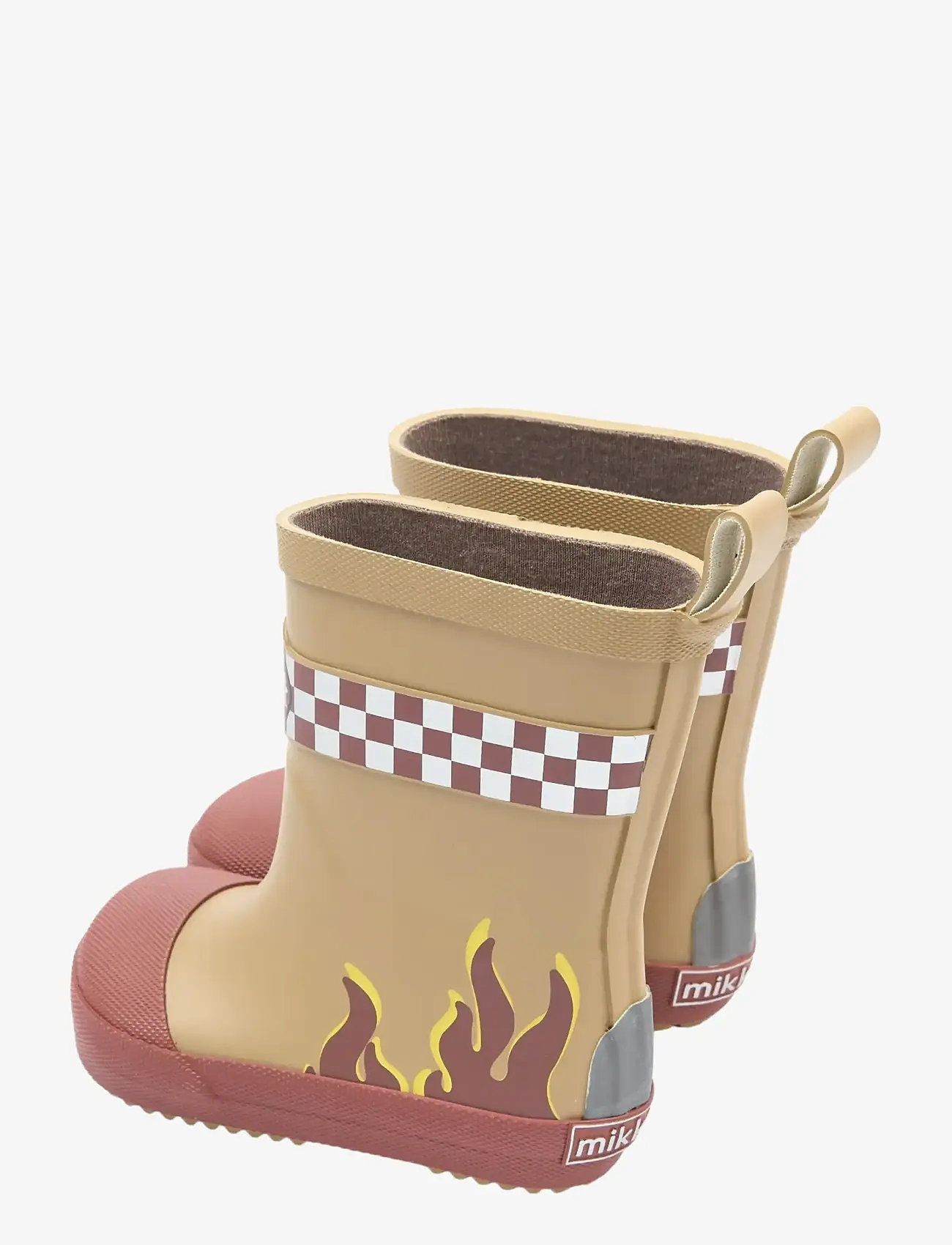 mikk-line - Wellies Firefighter - Barefoot - voodrita kummikud - kelp - 4