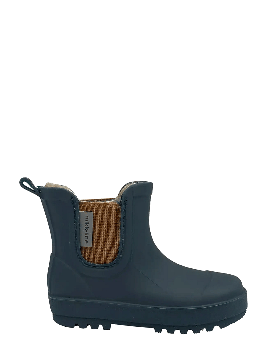 mikk-line - Wellies Winter TPE - Low - gefütterte gummistiefel - blue nights - 1