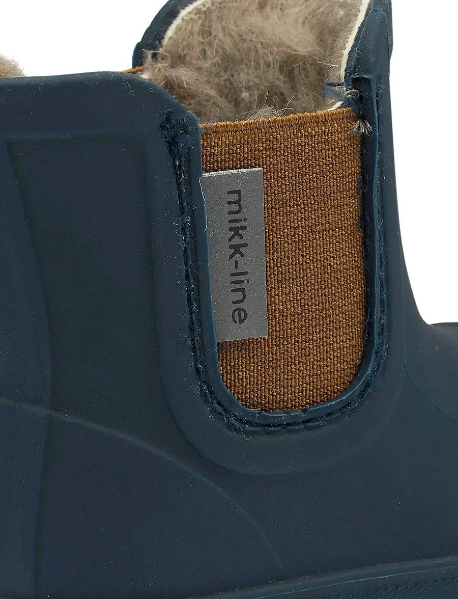 mikk-line - Wellies Winter TPE - Low - gefütterte gummistiefel - blue nights - 4