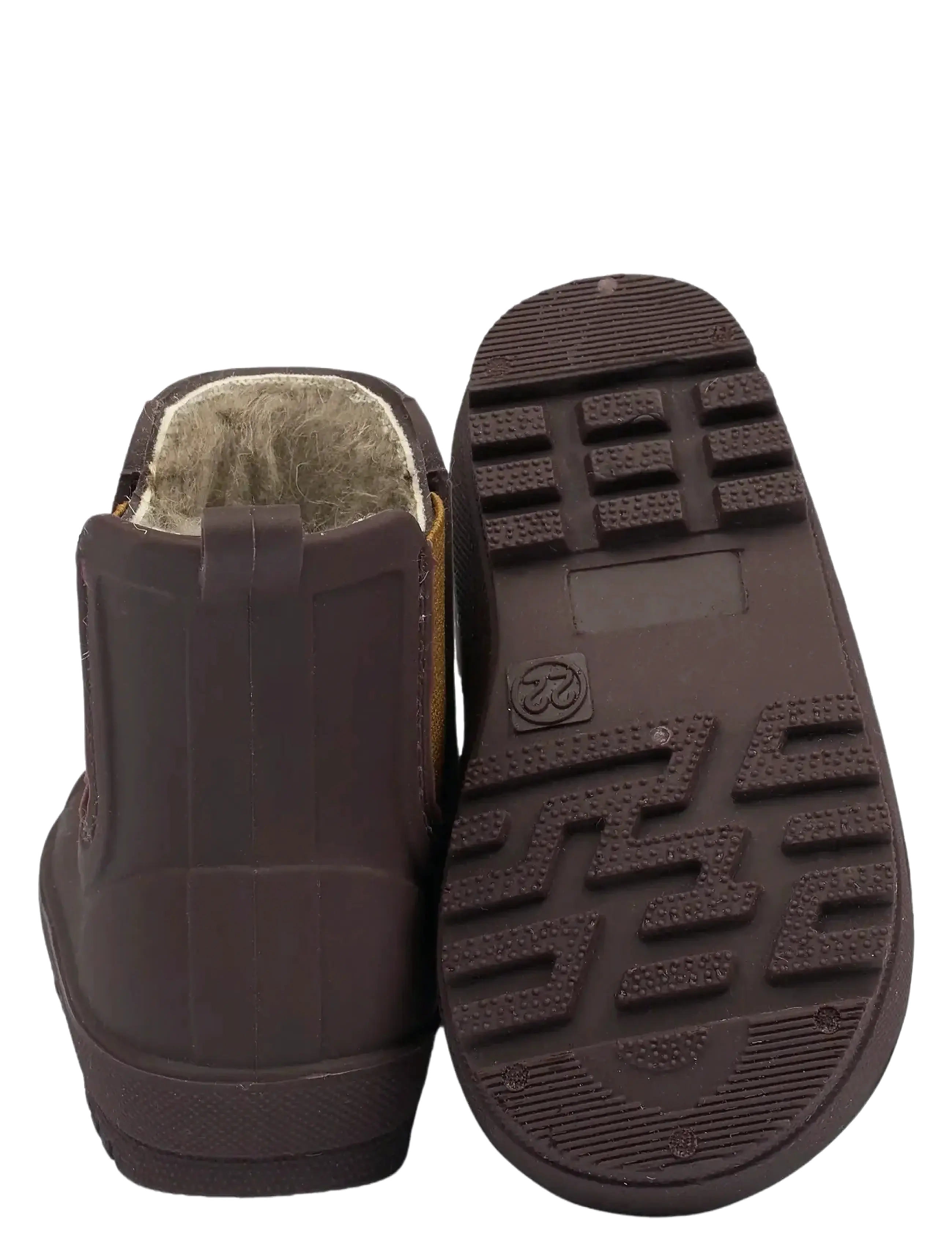 mikk-line - Wellies Winter TPE - Low - raisin - 2
