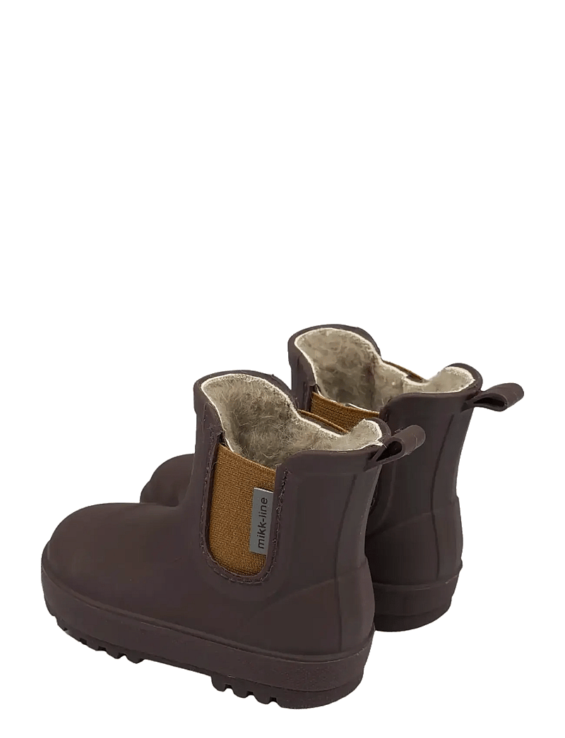 mikk-line - Wellies Winter TPE - Low - raisin - 3