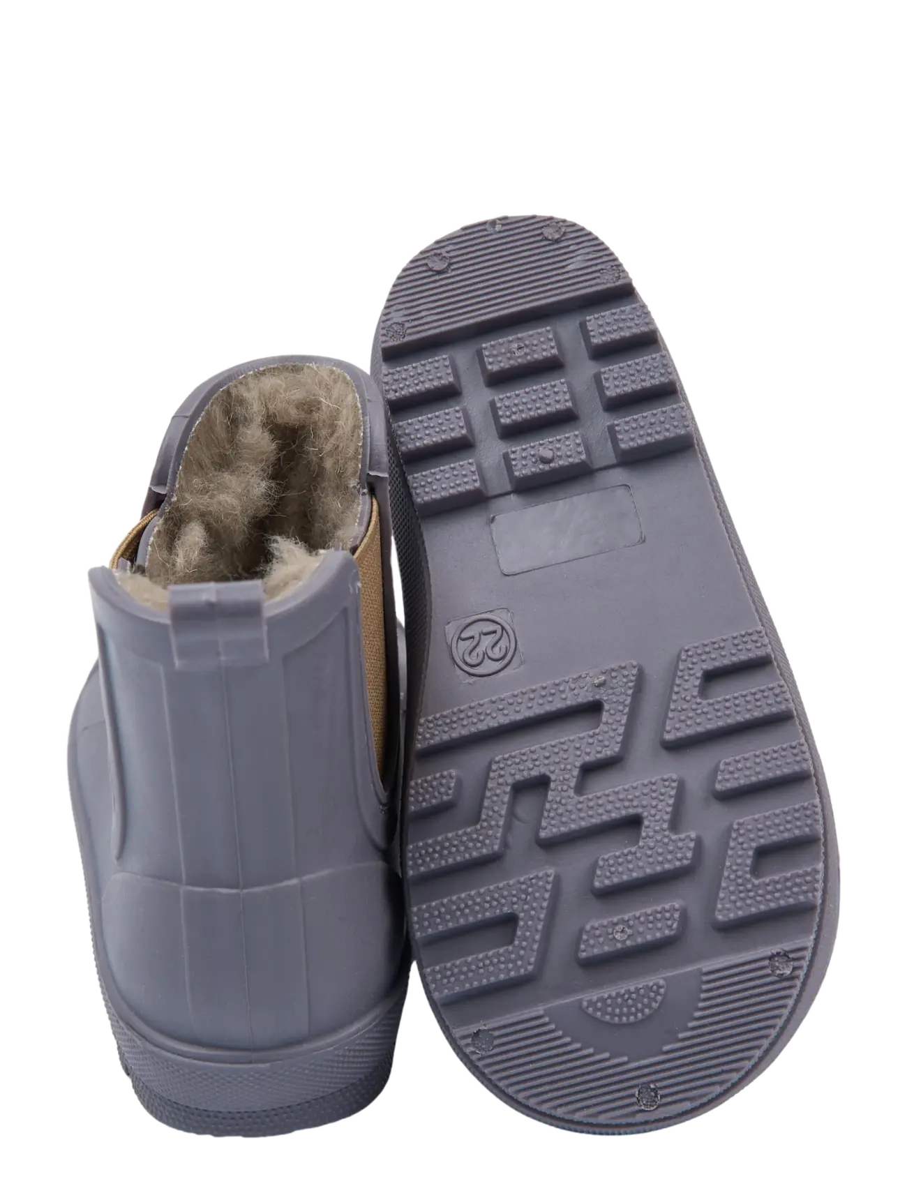 mikk-line - Wellies Winter TPE - Low - lined rubberboots - shark - 2
