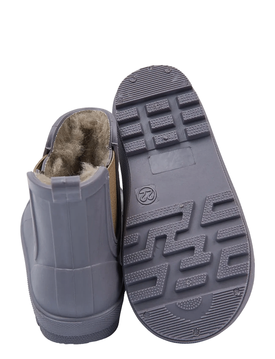 mikk-line - Wellies Winter TPE - Low - fodrade gummistövlar - shark - 2