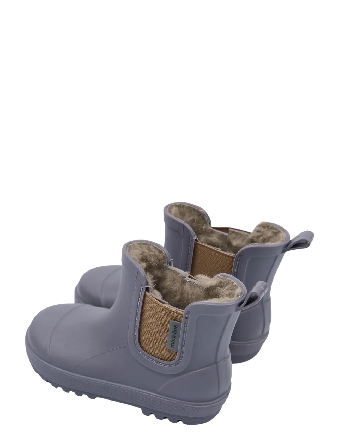 mikk-line - Wellies Winter TPE - Low - lined rubberboots - shark - 3