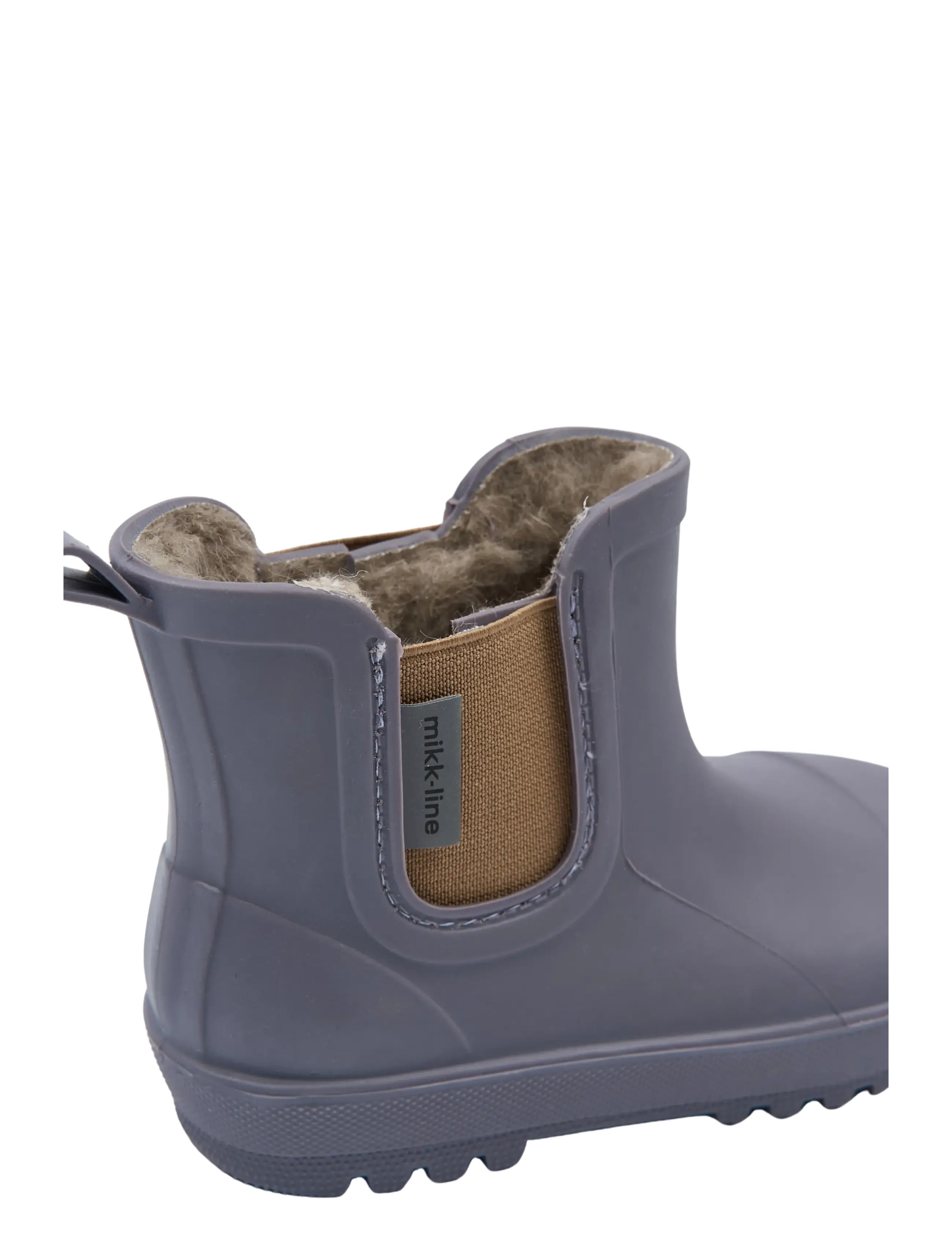 mikk-line - Wellies Winter TPE - Low - lined rubberboots - shark - 4
