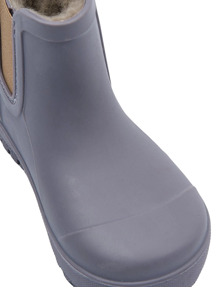 mikk-line - Wellies Winter TPE - Low - fodrade gummistövlar - shark - 5
