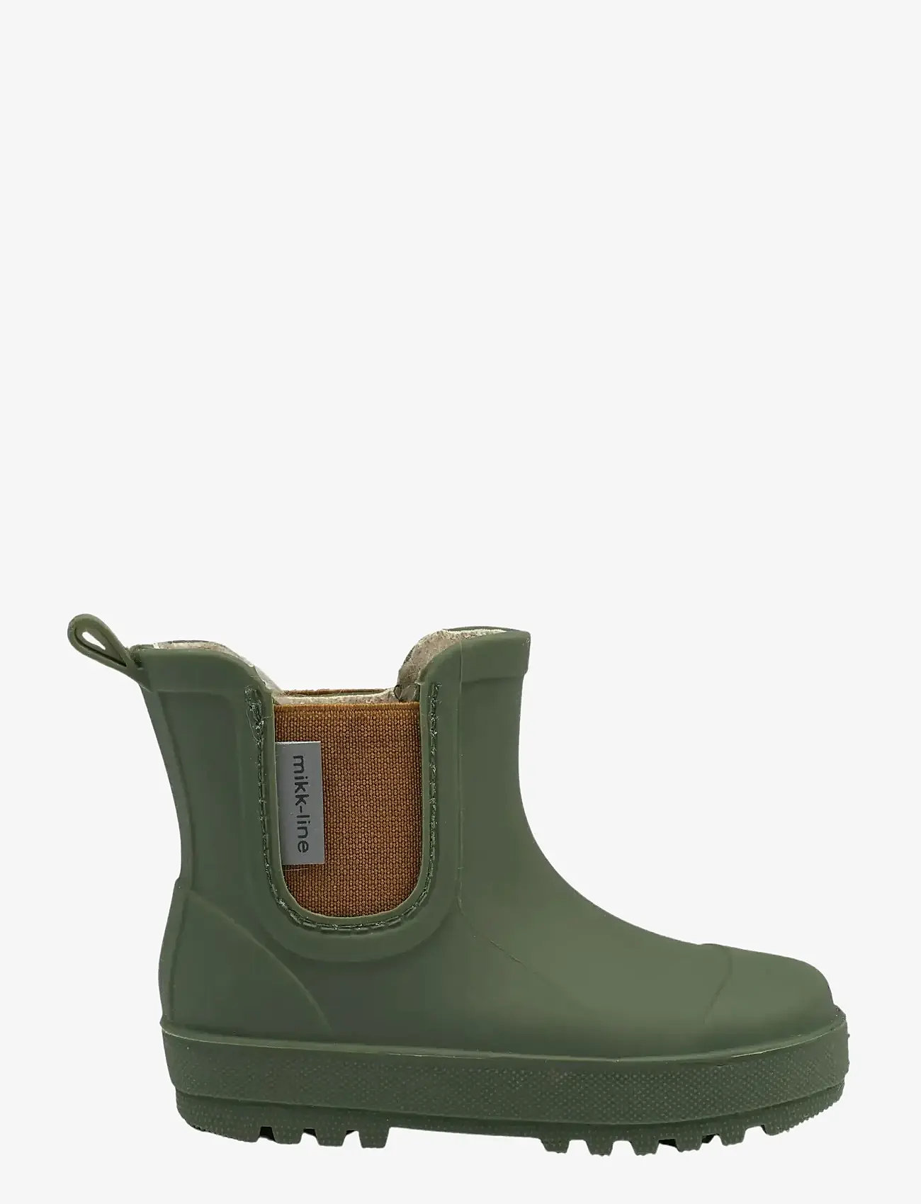 mikk-line - Wellies Winter TPE - Low - gummistøvler med for - thyme - 1