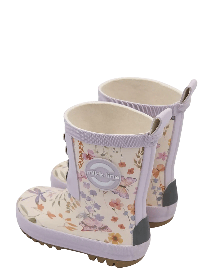 mikk-line - Wellies AOP - ungefütterte gummistiefel - butterfly aop - 4