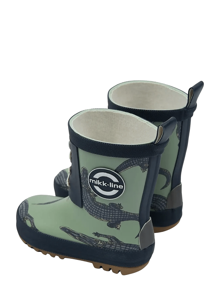 mikk-line - Wellies AOP - ofodrade gummistövlar - croco aop - 4