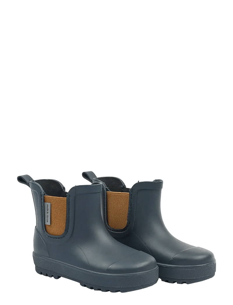 mikk-line - Wellies Short TPE - gummistøvler uden for - blue nights - 1