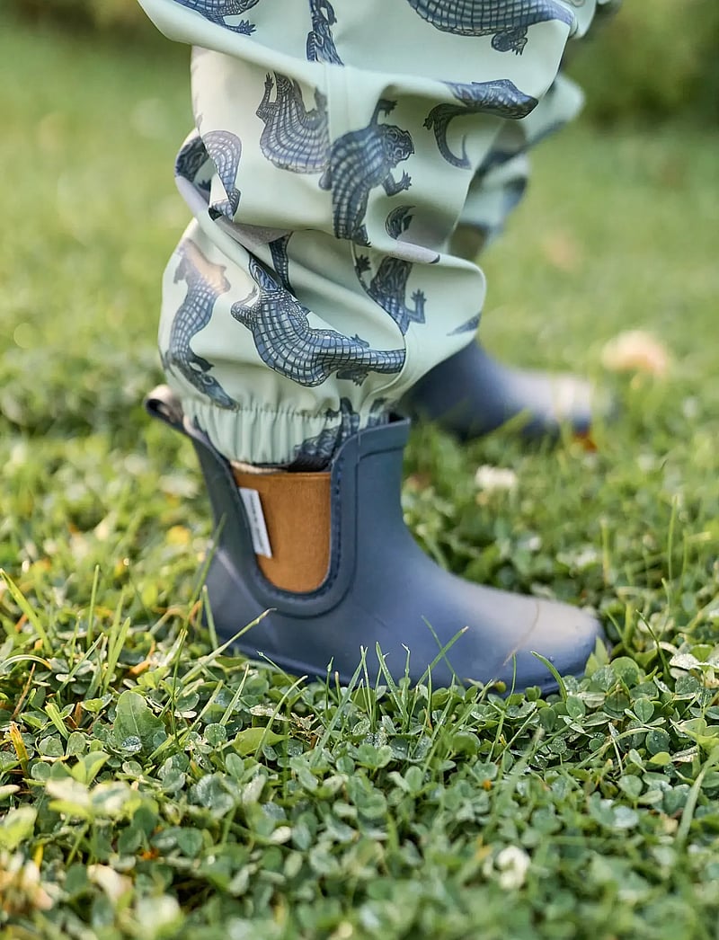 mikk-line - Wellies Short TPE - gummistøvler uden for - blue nights - 0