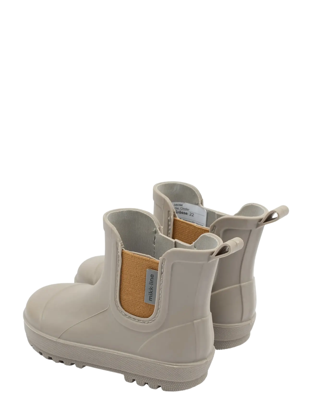 mikk-line - Wellies Short TPE - ungefütterte gummistiefel - cinder - 4