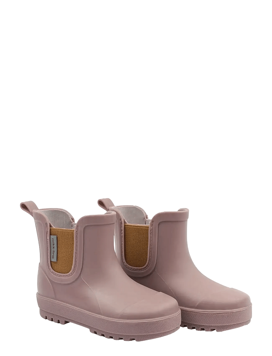 mikk-line - Wellies Short TPE - voodrita kummikud - twilight mauve - 0