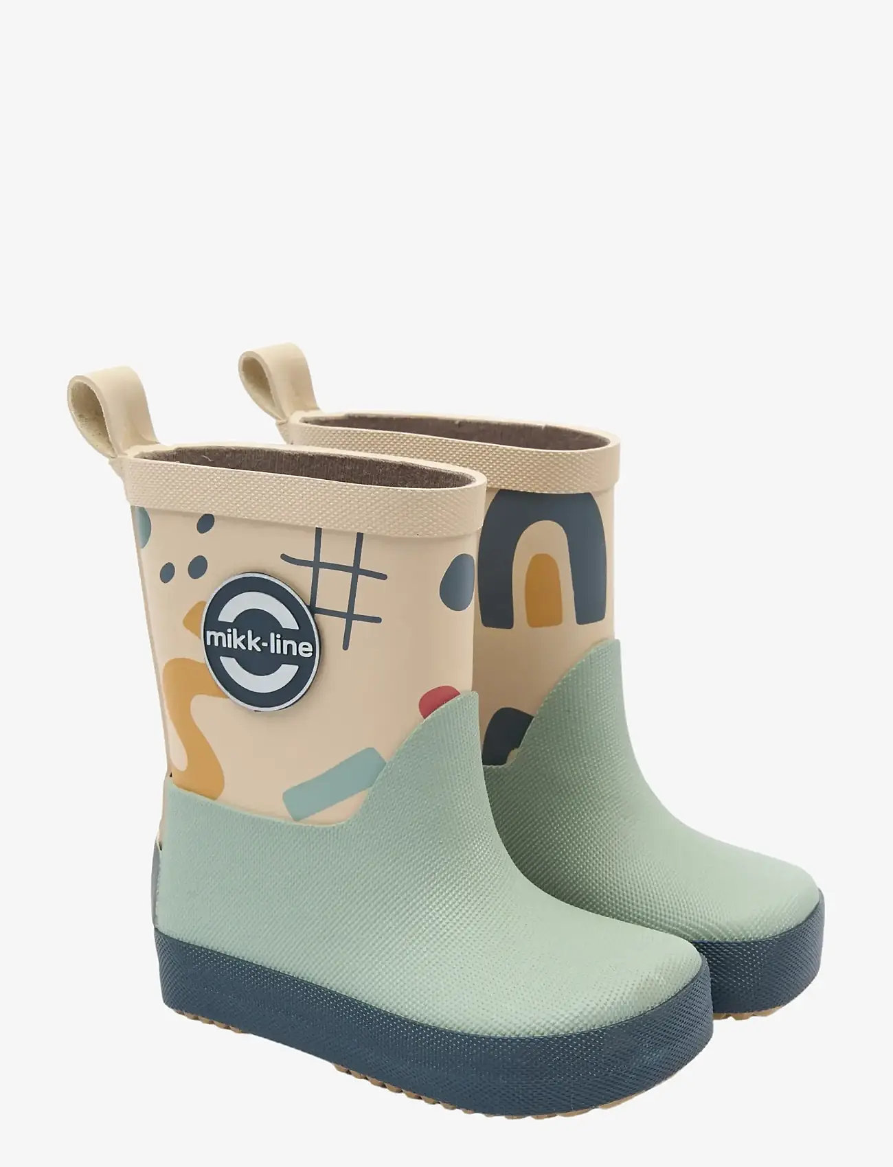 mikk-line - Wellies AOP - Barefoot - voodrita kummikud - retro aop - 1