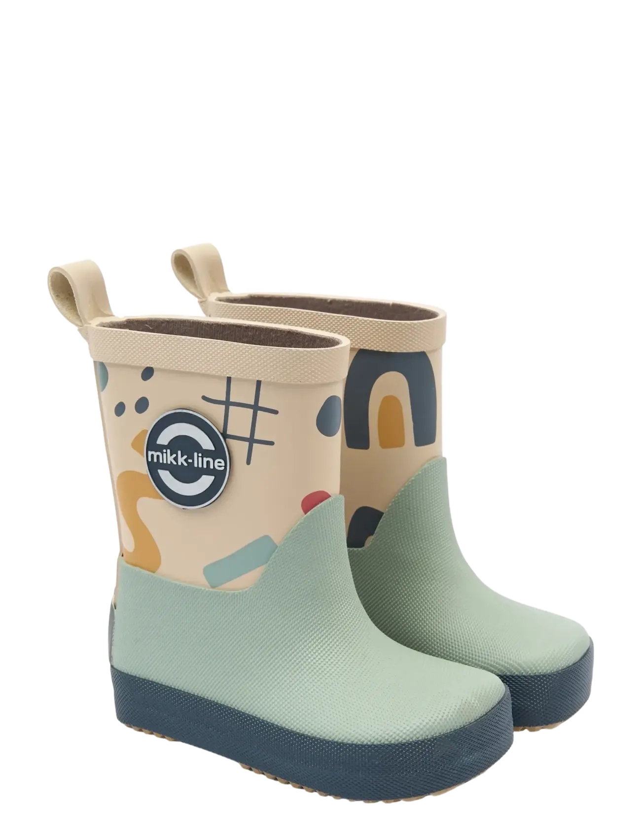 mikk-line Wellies AOP - Barefoot - Schuhe - RETRO AOP / multi