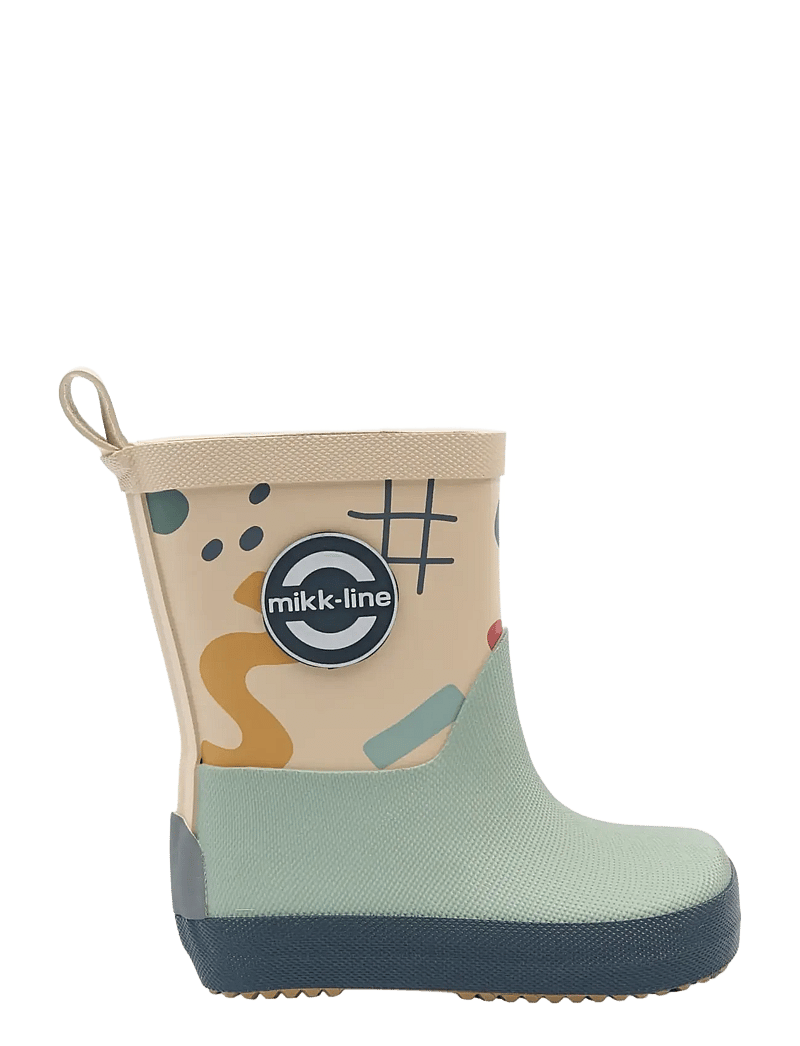 mikk-line - Wellies AOP - Barefoot - gummistøvler uden for - retro aop - 2