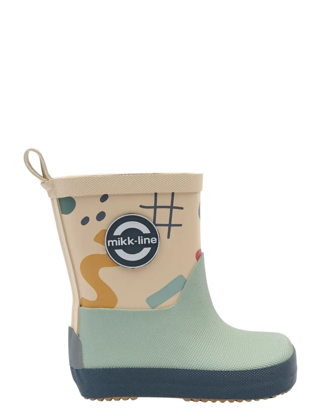 mikk-line - Wellies AOP - Barefoot - Ófóðruð gúmmístígvél - retro aop - 2