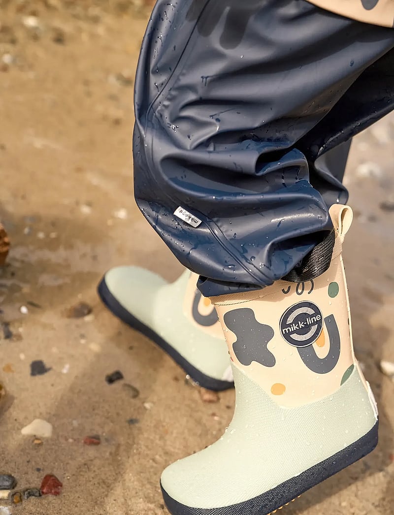 mikk-line - Wellies AOP - Barefoot - gummistøvler uden for - retro aop - 0