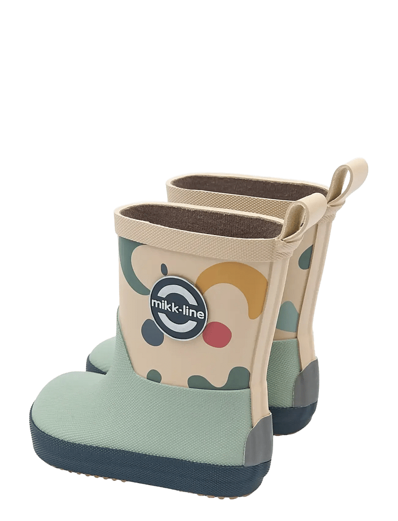 mikk-line - Wellies AOP - Barefoot - gummistøvler uden for - retro aop - 4