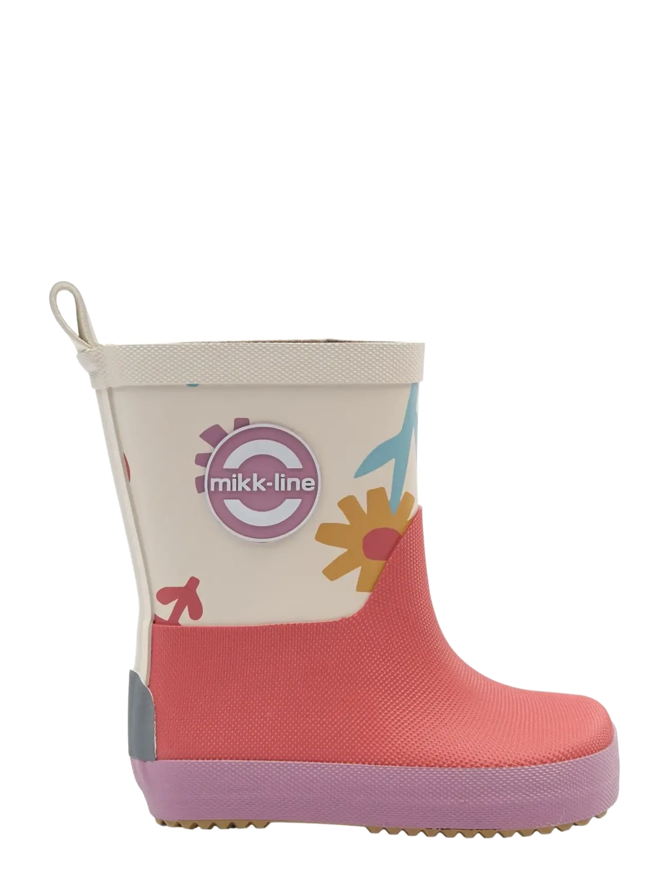 mikk-line - Wellies AOP - Barefoot - gummistøvler uden for - retro flower aop - 2