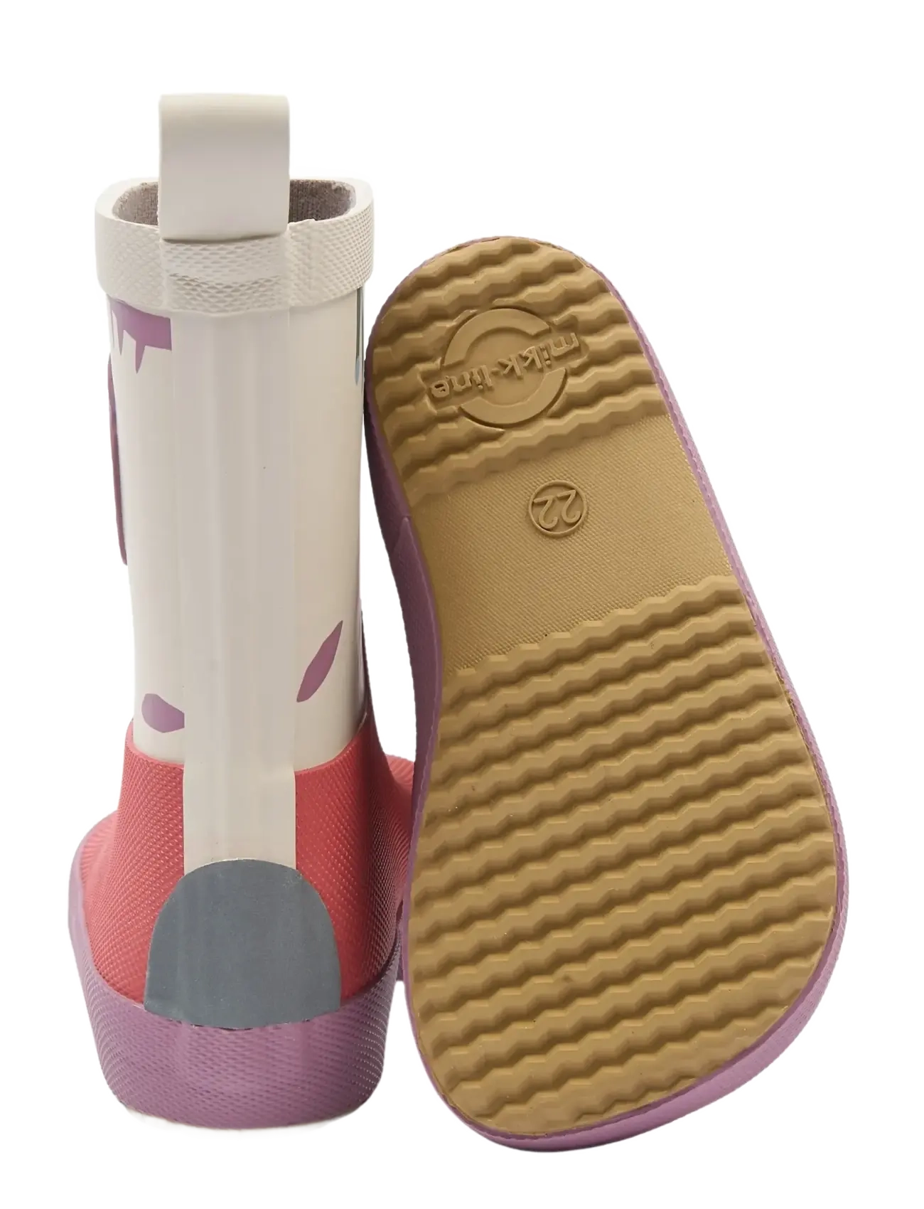 mikk-line - Wellies AOP - Barefoot - gummistøvler uden for - retro flower aop - 3