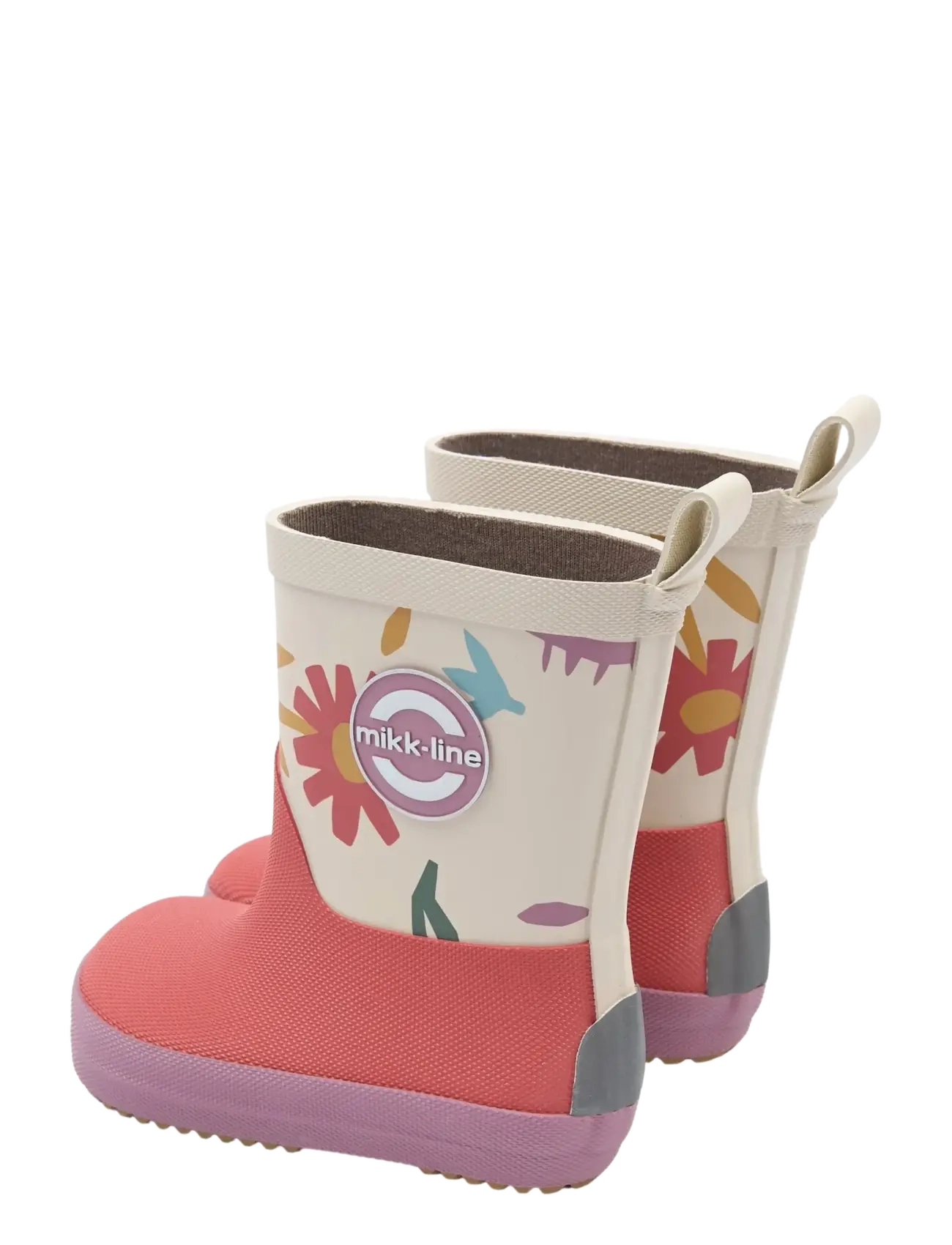 mikk-line - Wellies AOP - Barefoot - gummistøvler uden for - retro flower aop - 4