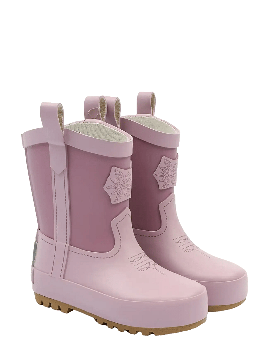 mikk-line - Wellies Cowgirl Boot - vuorittomat kumisaappaat - mauve shadows - 1