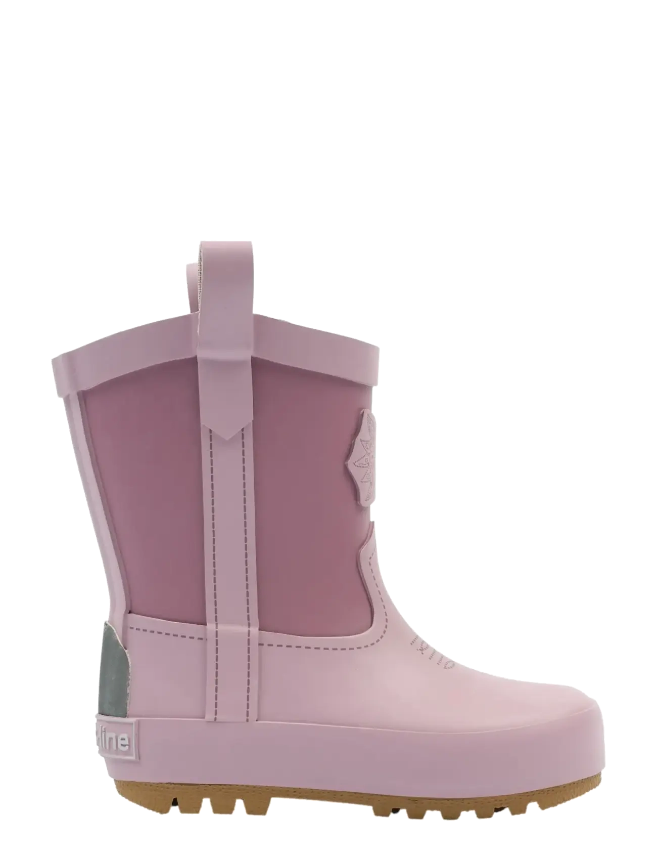 mikk-line - Wellies Cowgirl Boot - vuorittomat kumisaappaat - mauve shadows - 2
